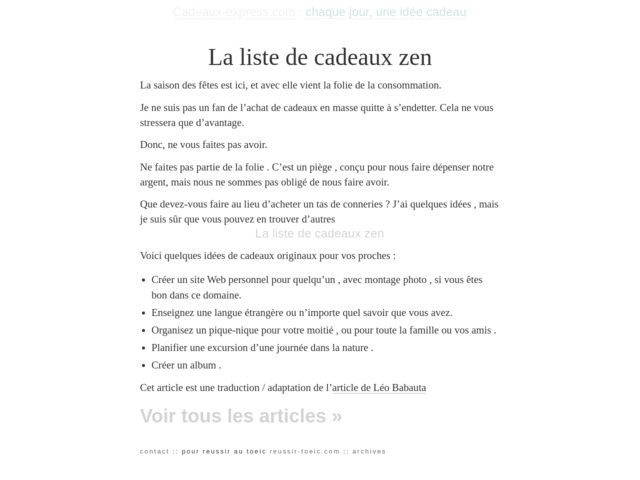 Annuaire gratuit [PAGERANK 5]