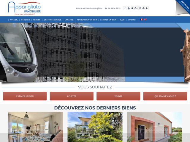 Agence Apparigliato Immobilier