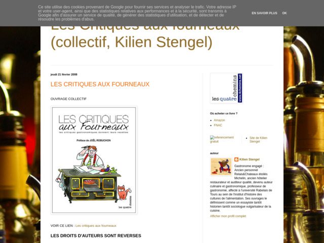 Critiques aux fourneaux