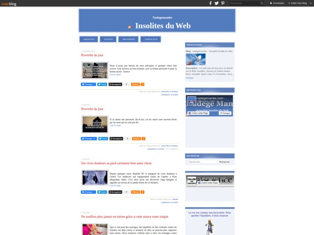 Le blog de Nadege Mambe