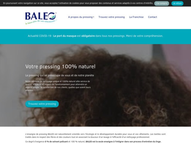 Balo, un pressing cologique et bio