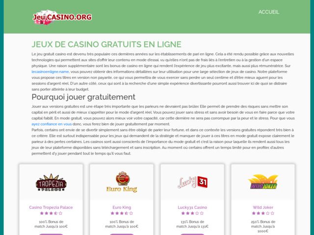 Casino Ligne