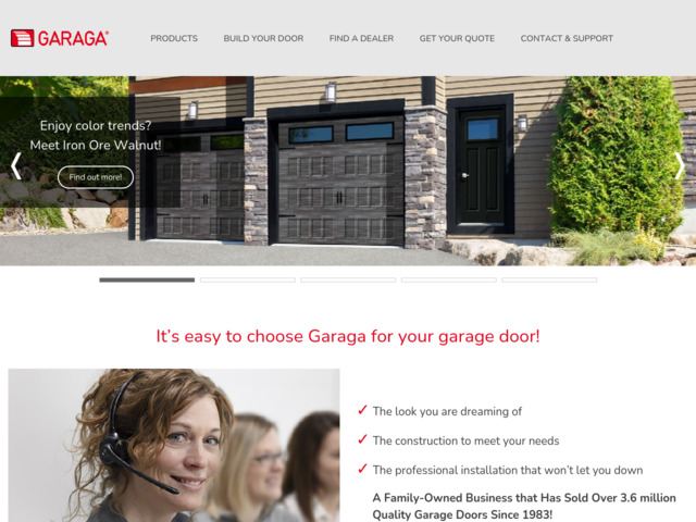 Portes de garage Garaga