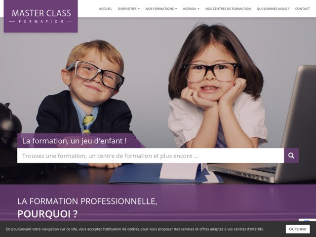 Formations professionnelles Master Class