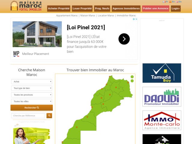 Maisons-Maroc portail immobilier de Maroc