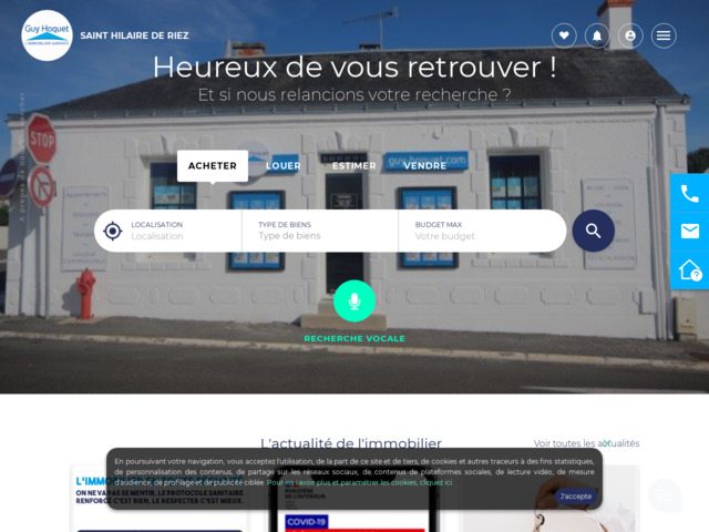 Guy hoquet immobilier saint hilaire de riez