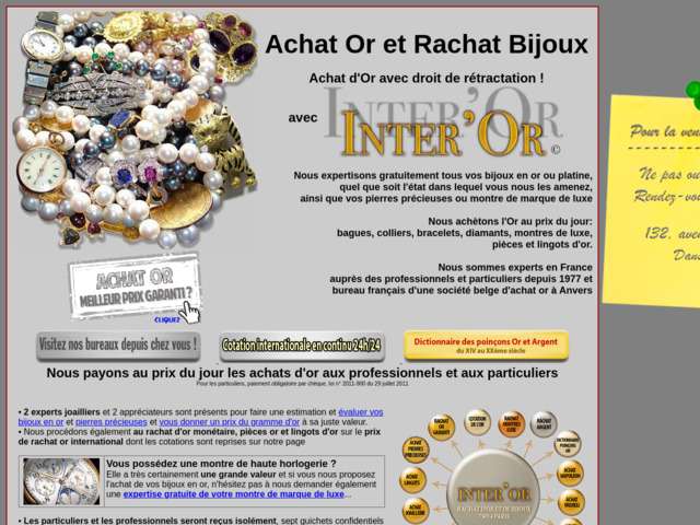 Achat d'or