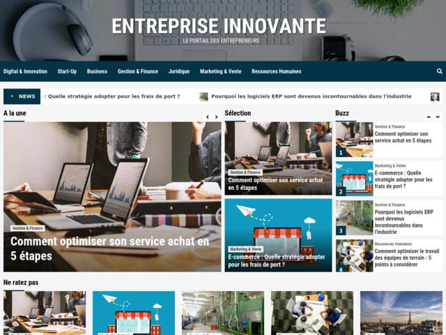 Portail d'affaires en Tunisie