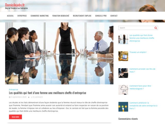 En quête d'un télétravail ou d'un job à la maison ?