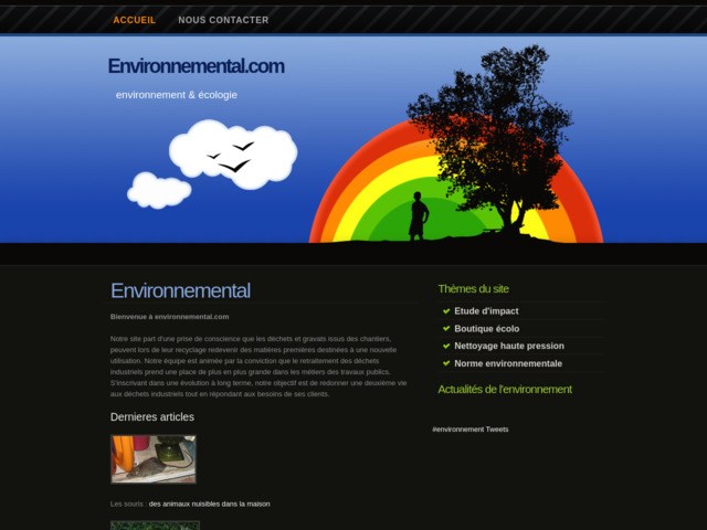Tout savoir sur l'environnement