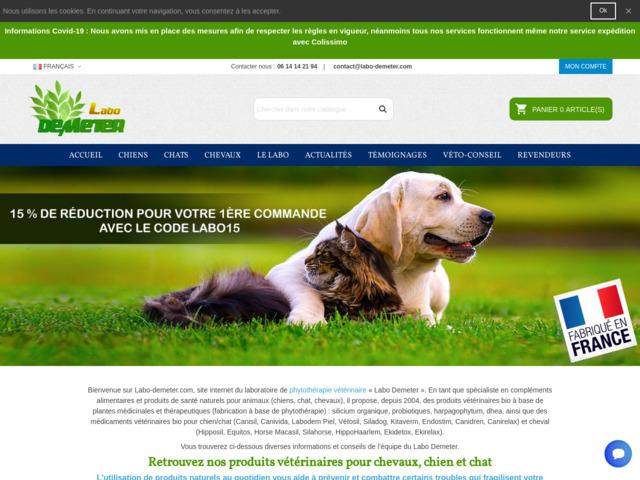 Labo Demeter : anti-inflammatoire pour chien