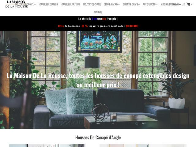 La Maison de la Housse - Canapé & fauteuil - Extensible & universelle