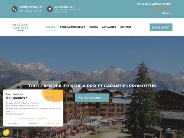 Investir dans un programme immobilier neuf avec foncière salignac