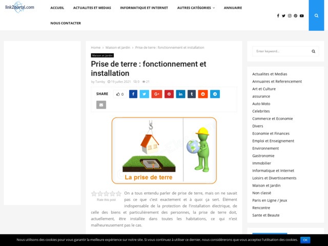 A quoi sert le prise de terre ?