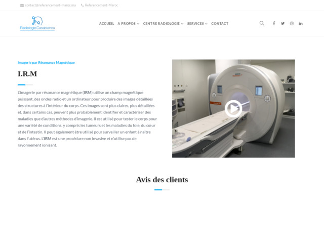 Centre radiologie Casablanca