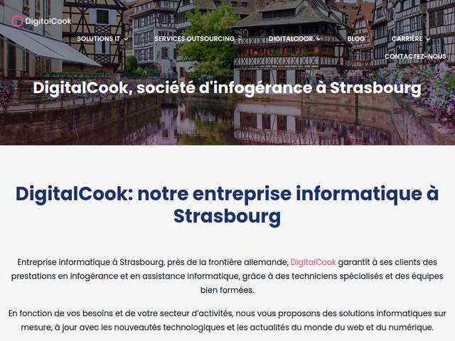 Entreprise informatique  Strasbourg