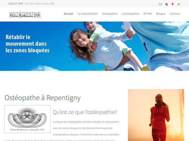 Osteopathe  Repentigny