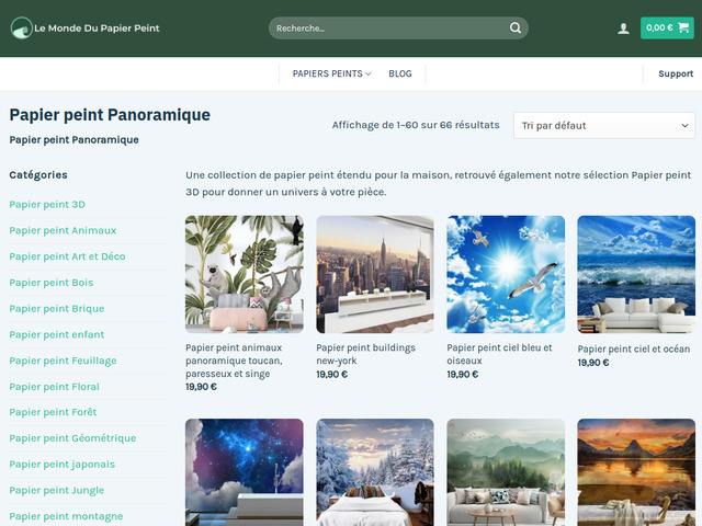 Le papier peint panoramique