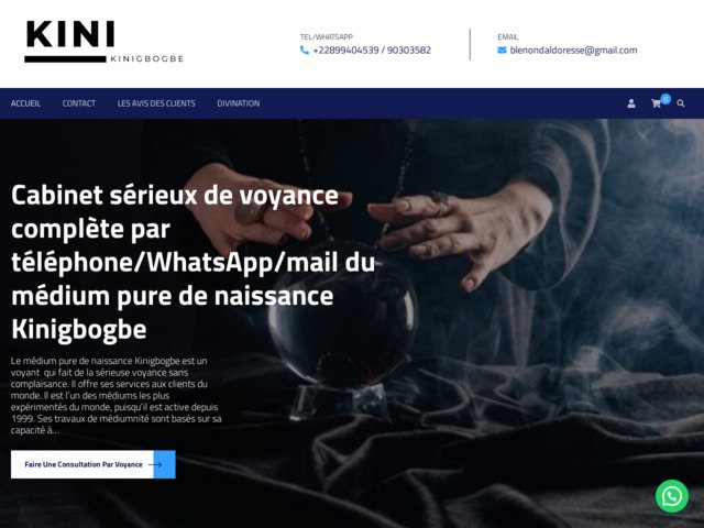Cabinet de voyance sérieux