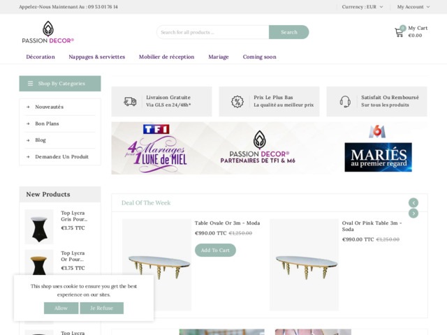 Noeud de chaise pour mariage