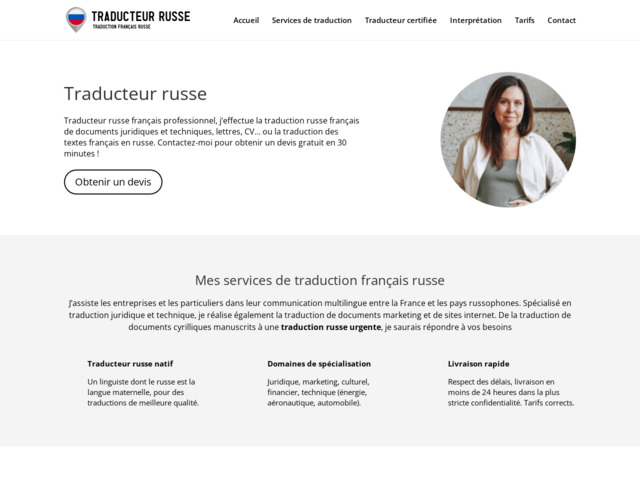 Traducteur russe asserment