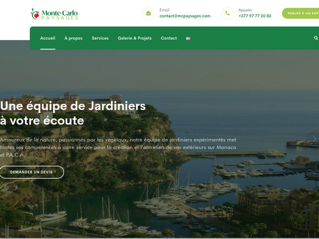 Monte-carlo paysages - conception, l'entretien et cration de jardins