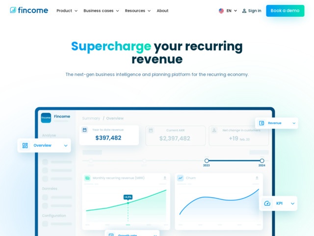 Financement et conseils financiers. Propulsez votre entreprise avec Fincome