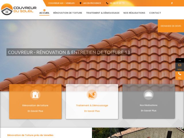 Entretien et nettoyage toiture à venelles - aix - couvreur