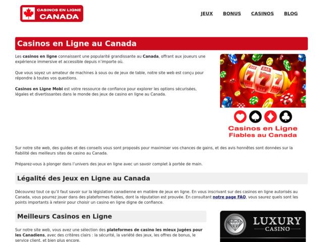 Casinos en Ligne Mobi