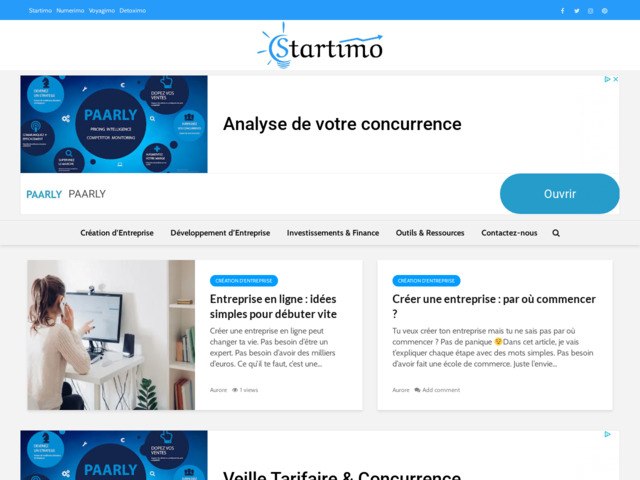 Startimo bien dbuter en cration et finance