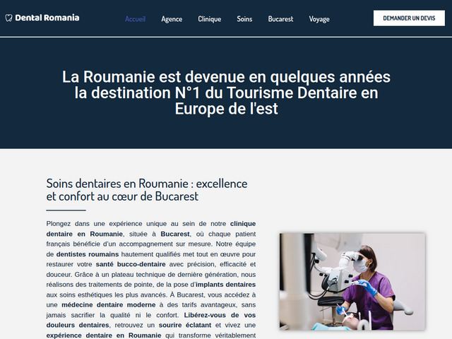 Dental Romania - Soins dentaires fiables et accessibles en Roumanie